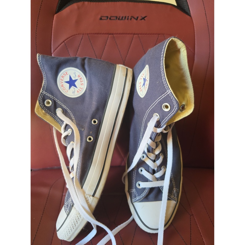 Converse Chuck Taylor All Star High Top Navy Blue Sneakers Men's-Sz 10